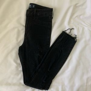 Hollister High Rise Cropped Jean Leggings